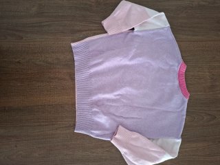 Jersey Rosa con Corazón SHEIN Talla 7 años