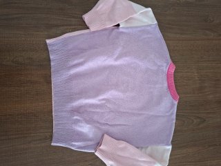 Jersey Rosa con Corazón SHEIN Talla 7 años