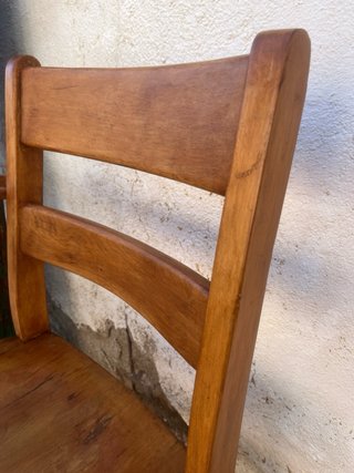 Silla Escritorio Escolar Americana Vintage
