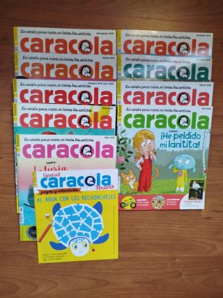 Pack 10 revistas infantiles "Caracola"