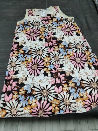 Vestido floral tejido M/38/10
