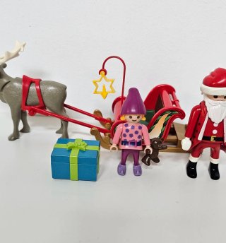 Playmobil Trineo de Navidad con Papá Noel
