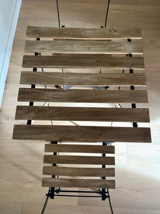 Set Mesa y 2 Sillas Balcón Ikea Tärnö