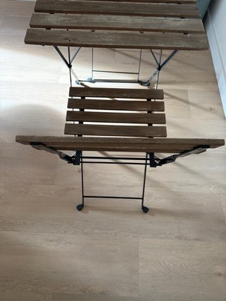 Set Mesa y 2 Sillas Balcón Ikea Tärnö
