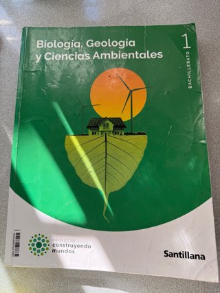Libro Biología Geologíay Ciencias Ambientales