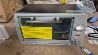 Mini Horno Eléctrico 10L 750W 230°C Plata
