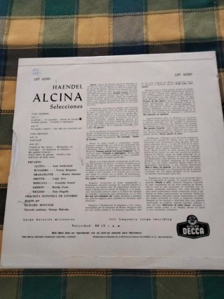 3 Discos Vinilo Ópera Joan Sutherland