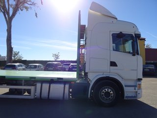 Scania G 480 - CAMION CON PLATAFORMA