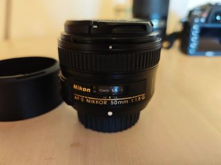Objetivo Nikon AF-S NIKKOR 50mm 1:1.8 G