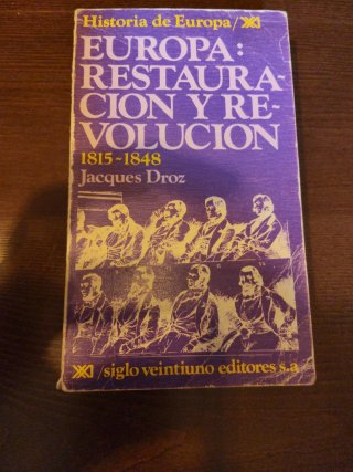 Europa restauración y Revolución.1815/1848