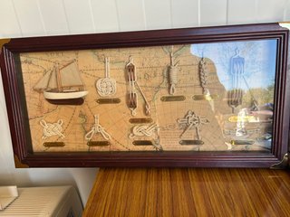 Cuadro Decorativo de Nudos Marineros