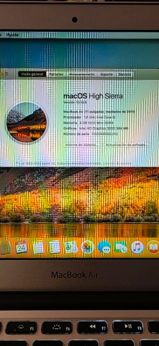 MacBook Air 11 Plata