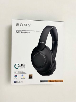 Sony WH-1000XM22 Auriculares Inalámbricos Negros