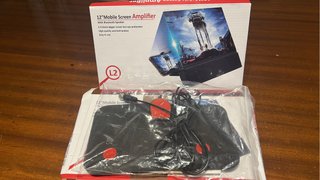 Amplificador de Pantalla 12 con Altavoz Bluetooth