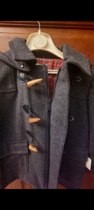 Abrigo de Lana unisex, Rigans Gris (5 años)