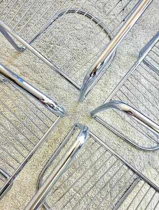 4 sillas Gastone Rinaldi para FASEM | Vintage 70s
