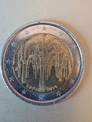 Lote 9 monedas  2 euros conmemorativas Nacho