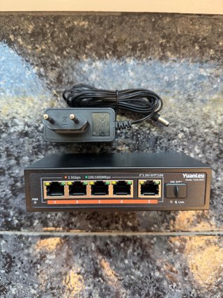 Switch Ethernet Yuanley 5 Puertos 2.5Gbps