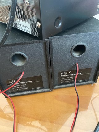 Minicadena Airis DVD Micro System Negra