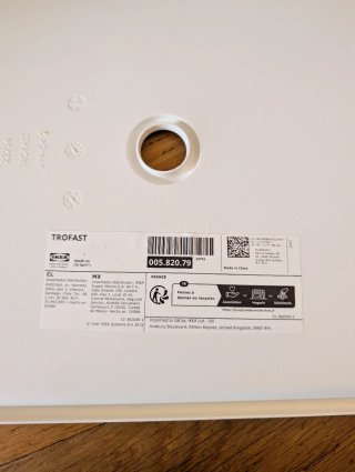 Cajas Ikea y Funda Trona Stokke