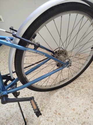 Bicicleta Paseo Mujer Azul