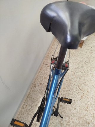 Bicicleta Paseo Mujer Azul