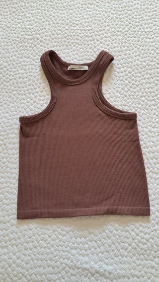 Top Marrón Pull&Bear Talla M