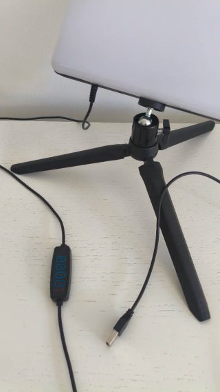 Mini Softbox LED com Tripé