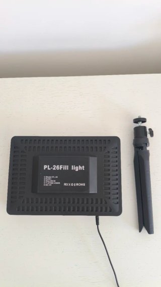 Mini Softbox LED com Tripé