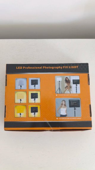 Mini Softbox LED com Tripé