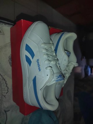 Zapatillas Reebok Blancas y Azules