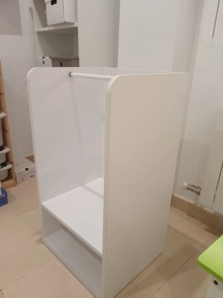 Perchero Zapatero Infantil Blanco