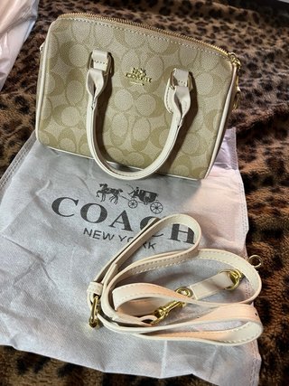 Bolso Coach Beige