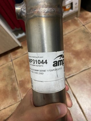 Downpipe Acero Inoxidable BMW Serie 1