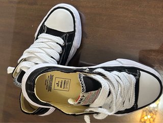 Zapatillas MMY Maison Mihara Yasuhiro Negras Blanc