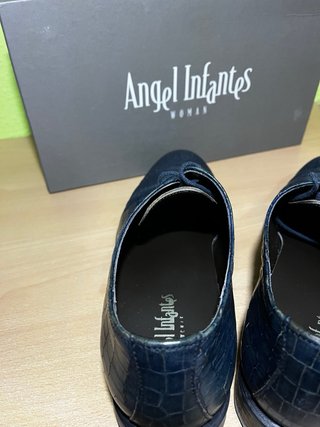 Zapatos Angel Infantes Azul Talla 40
