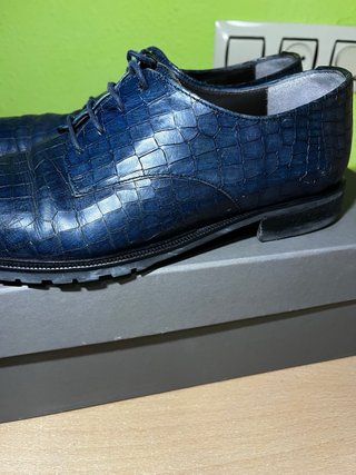 Zapatos Angel Infantes Azul Talla 40
