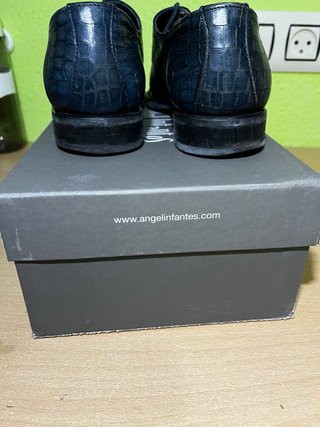 Zapatos Angel Infantes Azul Talla 40