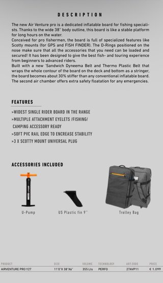 Tabla PaddleSurf Hinchable RRD diferentes modelos