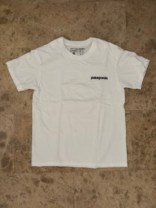 Camiseta Patagonia Blanca Talla M