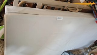 Cama articulada madera y metal con colchon