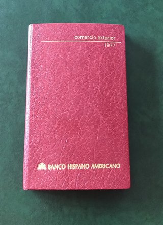 Agenda Comercio Exterior 1977 Banco Hispano