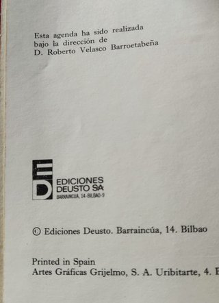 Agenda Comercio Exterior 1977 Banco Hispano