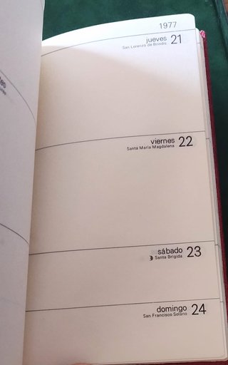 Agenda Comercio Exterior 1977 Banco Hispano