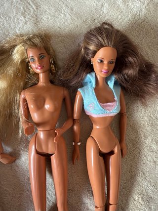 Lote Barbie y Ken Muñecos