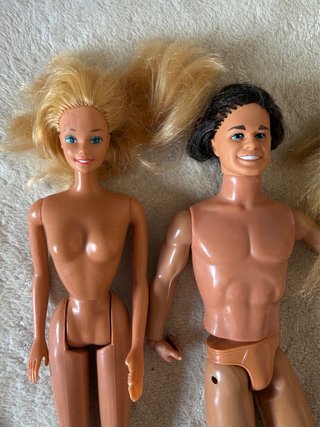 Lote Barbie y Ken Muñecos