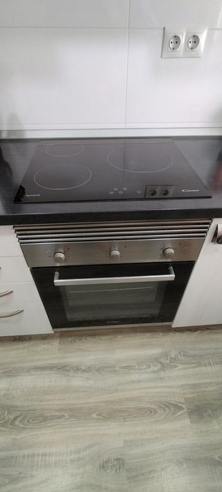 Placa vitrocerámica + Horno eléctrico