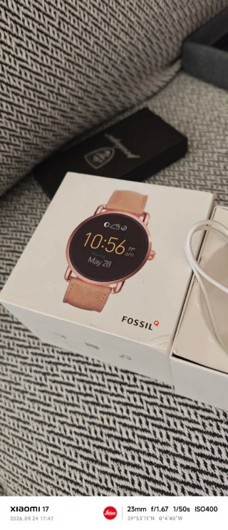 Smartwatch Fossil Q Wander Oro Rosa