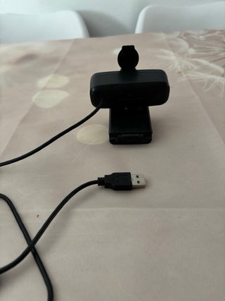 Webcam USB 1080p Negra