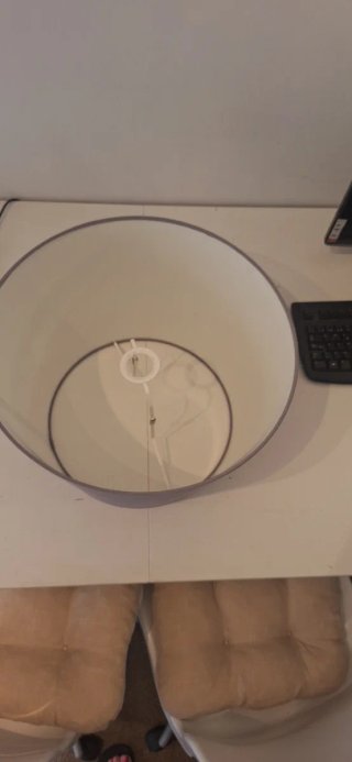 Pantalla de Lámpara Gris de Ikea